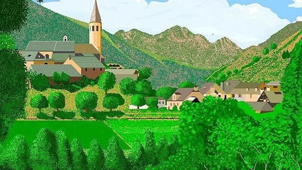 Keren! Lukisan Digital Nenek 87 Tahun Ini Dipuji Ribuan Netizen