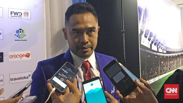 Mantan gelandang Timnas Indonesia, Ponaryo Astaman.