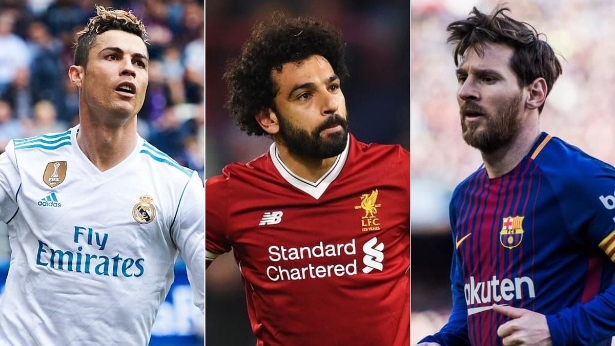 Ian Rush menilai cuma Cristiano Ronaldo dan Lionel Messi yang level permainannya seperti Mohamed Salah musim ini. (Foto: diolah dari Getty Images)