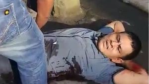 Dor! Foto Bandar Narkoba Terkapar Ditembak di Medan Pagi Ini