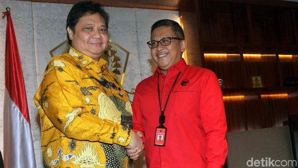 Bahas Pilpres, Sekjen PDIP Merapat ke DPP Partai Golkar