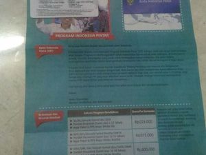 Lembab dan Lengket, KIP di Dalam Karung Belum Bisa Dihitung