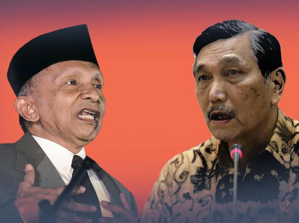 Debat-debat Amien Vs Luhut Debat-debat Amien Vs Luhut
