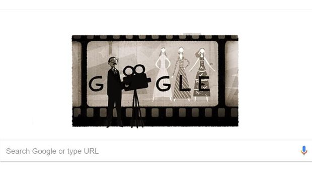 Google Doodle hari ini, 20 Maret, menampilkan Usmar Ismail.