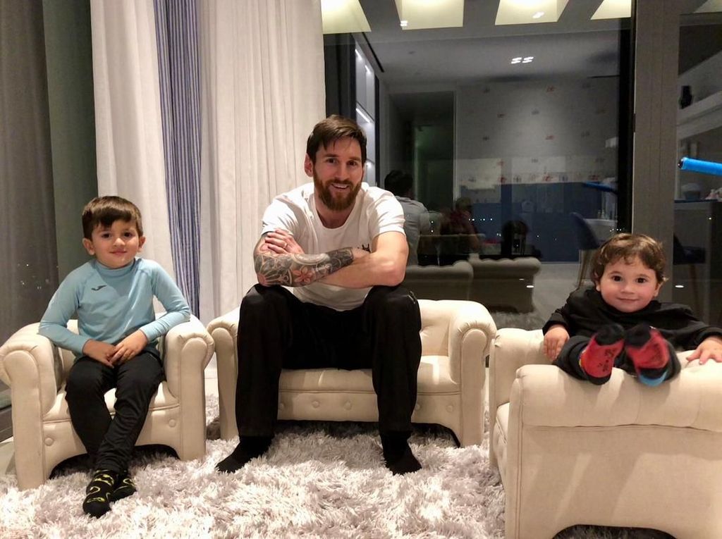 Berkah Tersembunyi Lockdown buat Messi: Waktu buat Keluarga Berkah Tersembunyi Lockdown buat Messi: Waktu buat Keluarga
