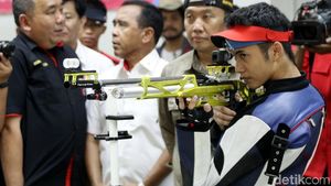 Mengintip Latihan Atlet Tembak Jelang Asian Games 2018