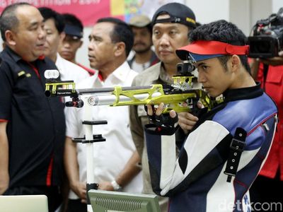 Mengintip Latihan Atlet Tembak Jelang Asian Games 2018