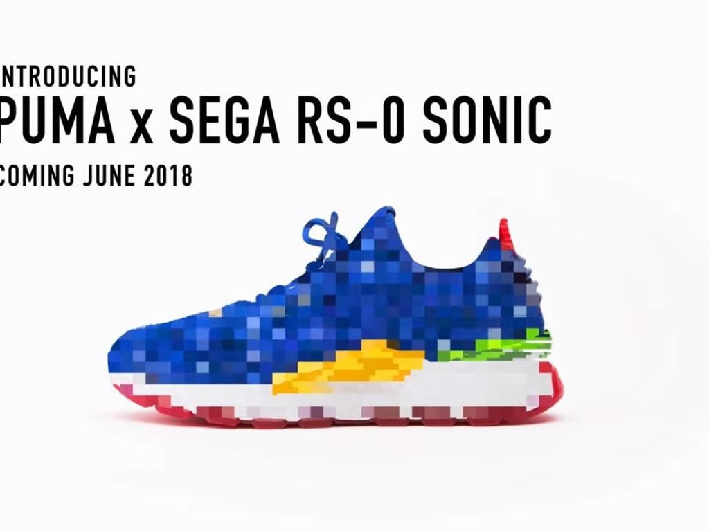 Sega dan Puma Kolaborasi Bikin Sepatu Sonic
