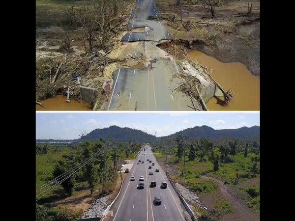 Before-After Puerto Rico 6 Bulan Usai Diterjang Badai