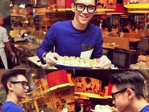 Ini Gaya si Ganteng Brandon Salim Makan Sushi hingga Es Krim Ini Gaya si Ganteng Brandon Salim Makan Sushi hingga Es Krim