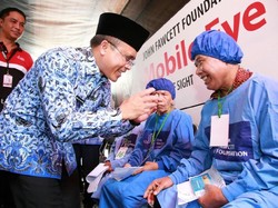 Gembiranya 200 Warga Kurang Mampu Operasi Katarak Gratis