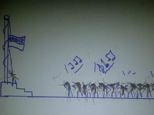 Foto: Ketika Bangkai Nyamuk Dikumpulkan Jadi Kreasi Lucu