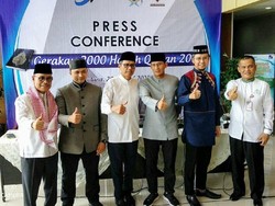Berbagi Senyum Hafiz Quran Indonesia di Transmart Carrefour