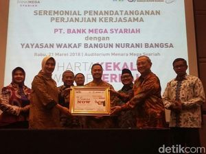 Bank Mega Syariah Permudah Nasabah Berwakaf, Begini Caranya