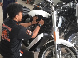 Lama Tak Dikendarai, 1 Unit Harley Sitaan KPK Mati Total