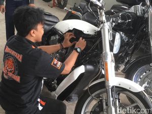 Lama Tak Dikendarai, 1 Unit Harley Sitaan KPK Mati Total Lama Tak Dikendarai, 1 Unit Harley Sitaan KPK Mati Total