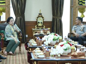 Pertemuan Megawati-Kapolri Sempat Singgung Amendemen UUD 1945