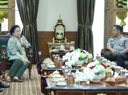 Pertemuan Megawati-Kapolri Sempat Singgung Amendemen UUD 1945