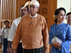 Potret Presiden Myanmar yang Mendadak Mundur Potret Presiden Myanmar yang Mendadak Mundur