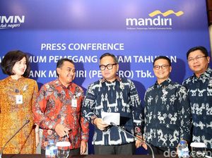 RUPST Bank Mandiri Sepakat Bagi-bagi Dividen Rp 9,2 Triliun