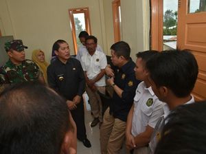 Jonan Minta PLN Gratiskan Listrik Bagi Pengungsi Sinabung