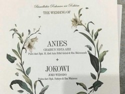 Viral Undangan Pernikahan Anies - Jokowi, Ini Kata Anies