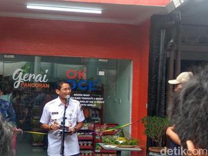 Buka Gerai OK OCE, Sandiaga Pastikan Harga Sembako Terjangkau Buka Gerai OK OCE, Sandiaga Pastikan Harga Sembako Terjangkau