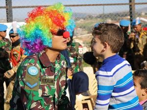 Prajurit Konga Gelar Perayaan Childrens Day di Lebanon