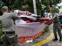 Satpol PP Tangsel Minta Parpol Tak Sembarangan Pasang Spanduk Caleg