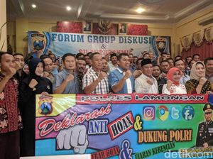 Tangkal Berita Hoax, Polres Lamongan Rekrut 100 Sukarelawan