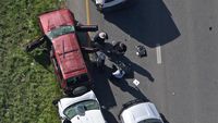 Foto: Momen Pengebom Berantai di Texas Terekam CCTV
