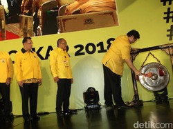 Listrik Sempat Padam 2 Kali di Rakernas Golkar