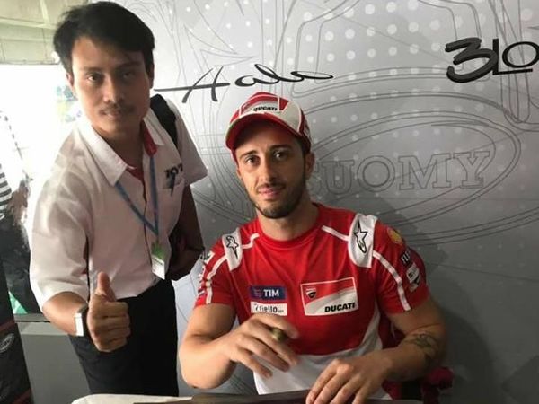 Pria Kebumen Perawat Helm Dovizioso
