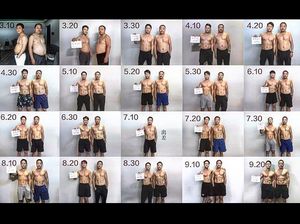 Wow! Begini Transformasi Bapak dan Anak, Dari Gemuk Jadi Sixpack