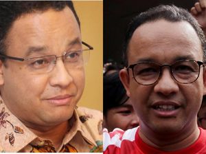 Disebut Turun 12 Kg, Ini Perbandingan Pipi Gubernur Anies Dulu Vs Sekarang