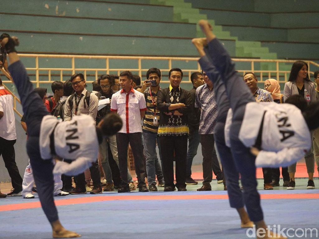 Tinjau Pelatnas Taekwondo, Menpora Bicara Peluang di Asian Games Tinjau Pelatnas Taekwondo, Menpora Bicara Peluang di Asian Games