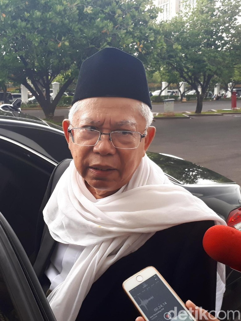 Jadi Cawapres Jokowi di Last Minute, Ma'ruf Amin: Ada Arah Baru