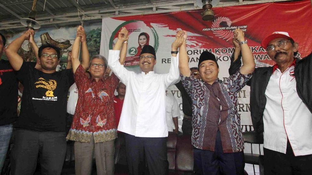 Dukungan Forum Komunikasi Relawan Jokowi Jatim