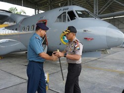 Saat Kapolrestabes Surabaya Silaturahmi ke Lanudal Juanda