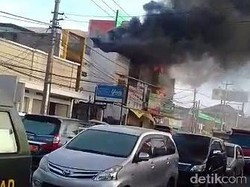 Ruko Laundry Terbakar di Bojongsoang, Dua Orang Luka