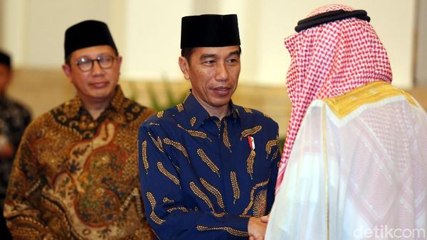 Pangeran Saudi Temui Jokowi di Istana Negara