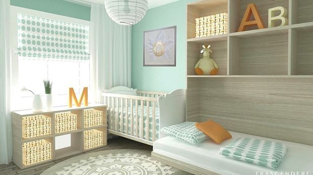 ilustrasi kamar bayi dengan sirkulasi yang baik