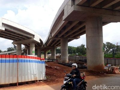 Siap-siap, Simpang Susun Antasari Hampir Beres