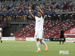 Septian David Maulana mencetak gol penutup, setelah sebelumnya Muhammad Hargianto menyumbang gol kedua untuk Indonesia. (Foto: dok. PSSI)