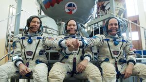 Ini 3 Astronot yang Terbang ke Luar Angkasa dengan Soyuz MS-08