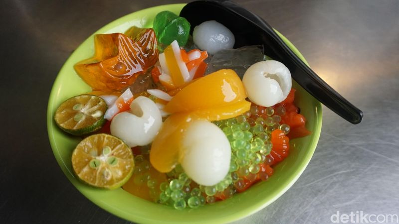 es campur jelly acen, es campur medan