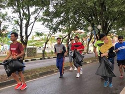 Wih! Pertama Kali Plogging, Komunitas Ini Kumpulkan Puluhan Kg Sampah