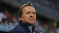 Bernd Schuster juga dikenal sebagai bintang semasa bermain untuk Barcelona dan Real Madrid, lantaran bisa meraih gelar bersama tim itu. Namun, ia tak pernah membantu Jerman berlaga di level Piala Dunia. (Foto: Denis Doyle/Getty Images)