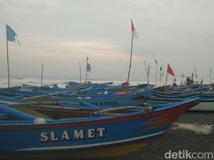 Terdampak Siklon Tropis Marcus, Nelayan Bantul Tak Melaut