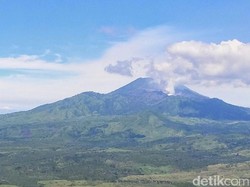 Penampakan Terkini Gunung Ijen setelah Letupan Gas Beracun